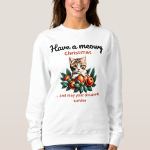 Meowy Christmas Unisex Sweatshirt