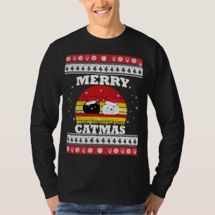 Meowy Merry Catmas Ugly Christmas Sweater
