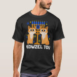 Meowzel Tov Chanukah Jewish Cat Funny Hanukkah Jew T-Shirt<br><div class="desc">Meowzel Tov Chanukah Jewish Cat Funny Hanukkah Jew Graphic</div>