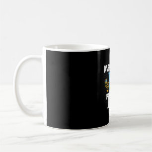 Meowzel Tov Chanukah Jewish Cat Owner Ugly Coffee Mug