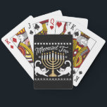 Meowzel Tov Funny Chanukah Hanukkah Ugly Sweater Playing Cards<br><div class="desc">Meowzel Tov Funny Chanukah Hanukkah Ugly Sweater</div>
