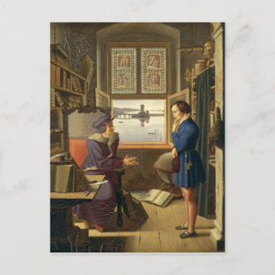 Mephisto and the Student, 1828 Postcard