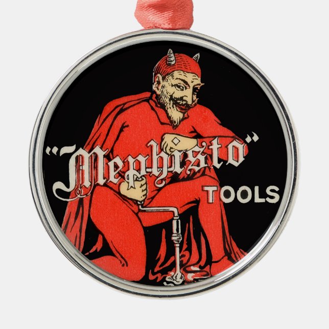 Mephisto Tools Metal Ornament (Front)