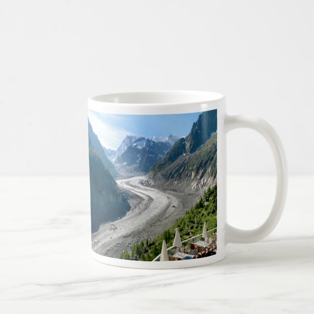Mer de Glace - Chamonix France Coffee Mug (Right)