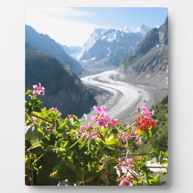 Mer de Glace - Chamonix France Plaque (Front)