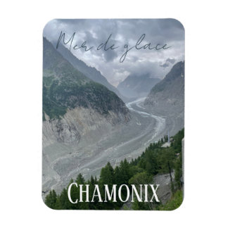 Mer de glacé, Chamonix, Mont Blanc, French Alpes Magnet