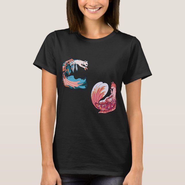 mer-kitties T-Shirt (Front)