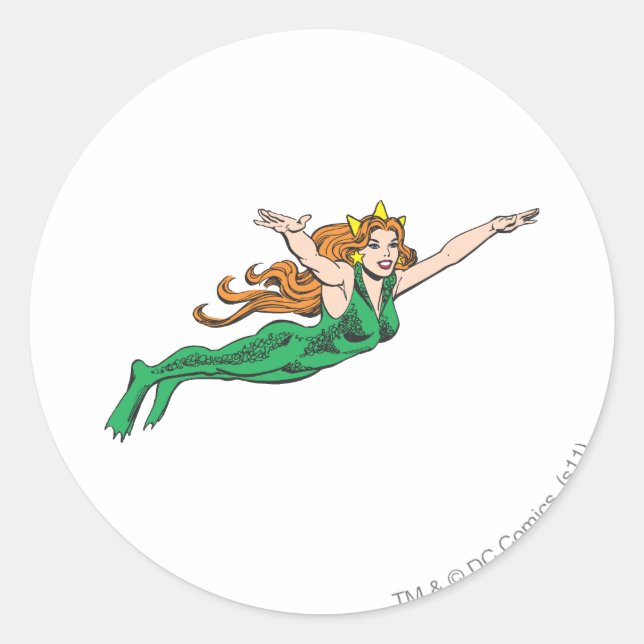 Mera Soars Classic Round Sticker (Front)