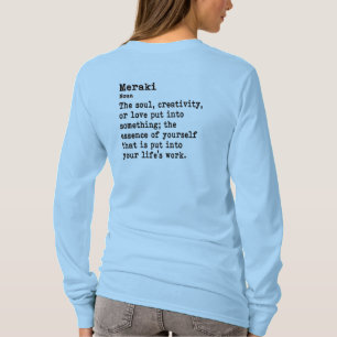Meraki: Long Sleeve Crew Neck T-Shirt