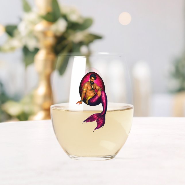 Merbear Lagoon - Arjun Samudra Stemless Wine Glass (Insitu (Wedding))