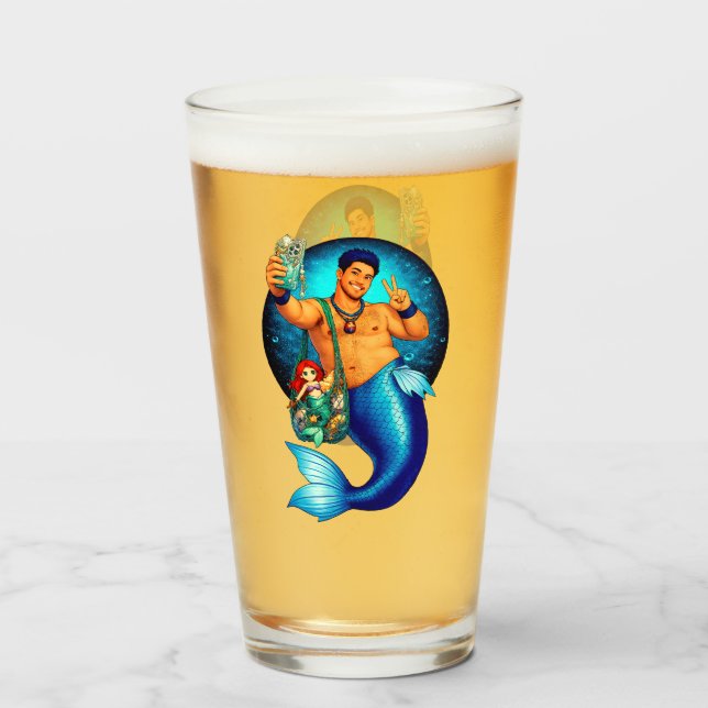 Merbear Lagoon - Kai Mizuno Glass (Front Filled)