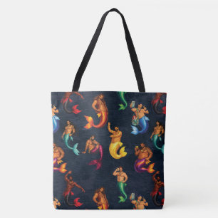 Merbear Lagoon Tote Bag