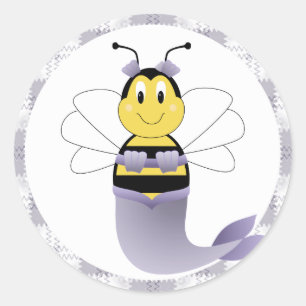 MerBee Bumble Bee Sticker
