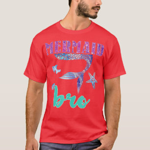 Merbro Brother Of A Mermaid Bro Boy Kids ns Men To T-Shirt