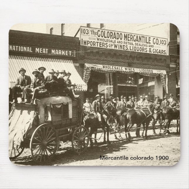 Mercantile colorado  Mousepad (Front)