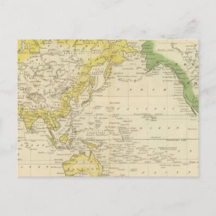 Mercator's Chart 2 Postcard