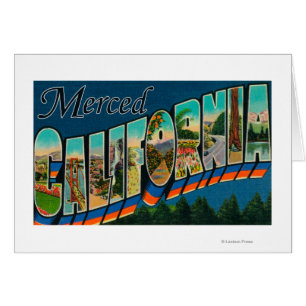 Merced, California - Large Letter Scenes