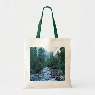 Merced River by Happy Isles, Yosemite, CA Tote Bag