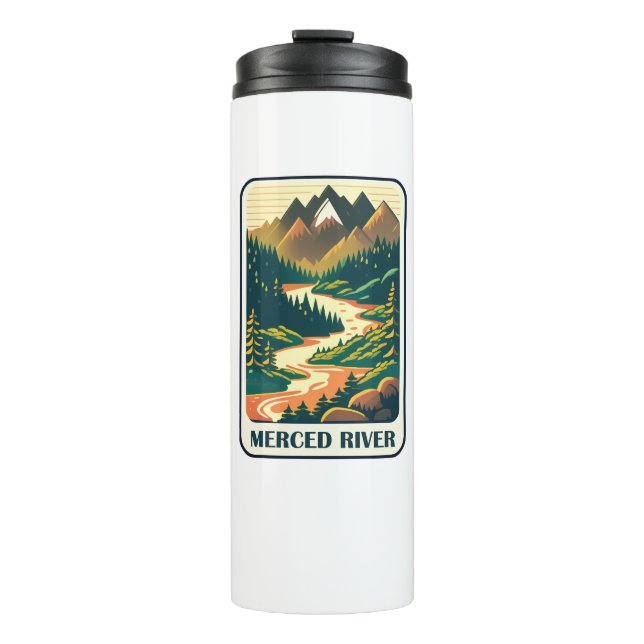Merced River California Colours Thermal Tumbler (Front)