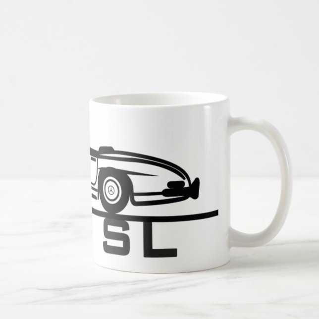 Mercedes 300 SL Cabrio Coffee Mug (Right)