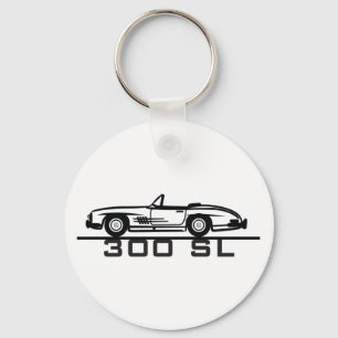 Mercedes 300 SL Cabrio Key Ring