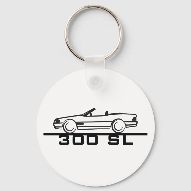 Mercedes 300 SL Type 129 Key Ring (Front)