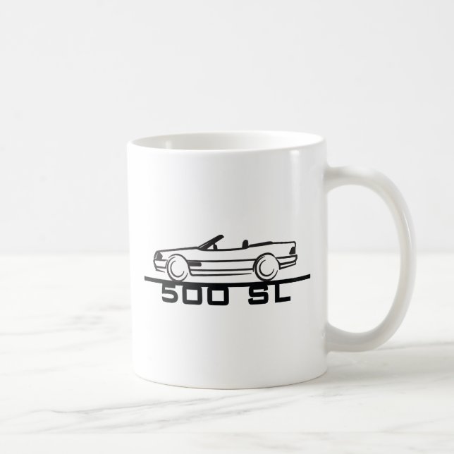 Mercedes 500 SL Type 129 Coffee Mug (Right)