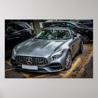 Mercedes AMG SL Roadster Poster