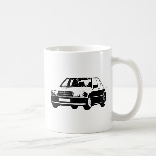 Mercedes-Benz-190E Coffee Mug (Right)