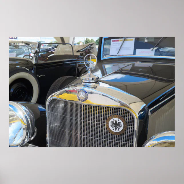 Mercedes-Benz 260D. World's first diesel car. Poster | Zazzle
