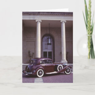 Mercedes Benz 540K coupe Card