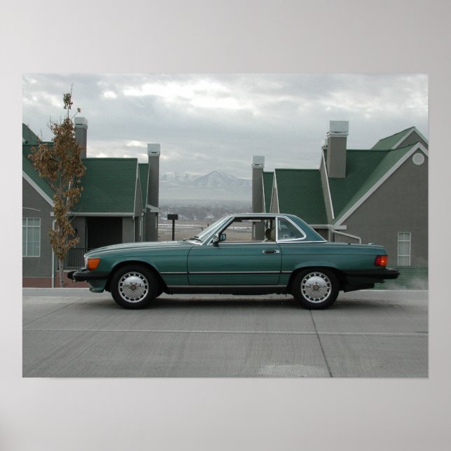 Mercedes-Benz 560 SL Poster (Front)
