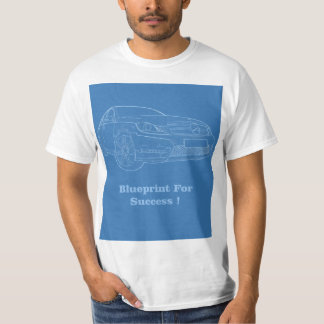 Mercedes Benz Blueprint For Success T-Shirt