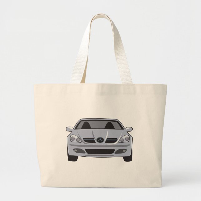 Mercedes Benz Large Tote Bag (Front)