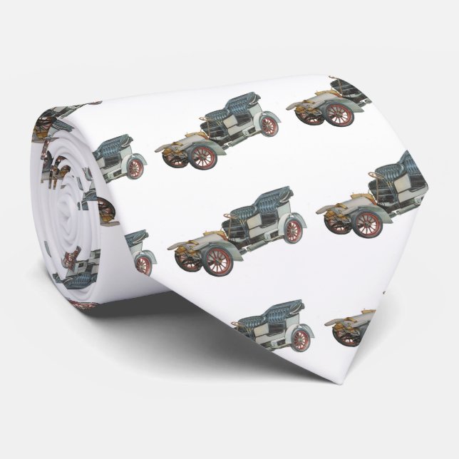 Mercedes Benz Oldtimer Tie (Rolled)