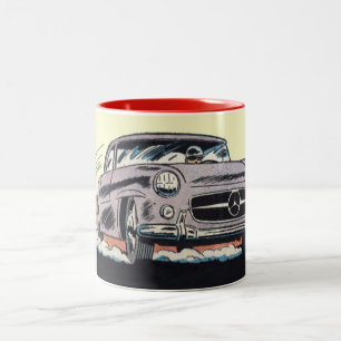 Mercedes-Benz SLR 300, 1959 Two-Tone Coffee Mug