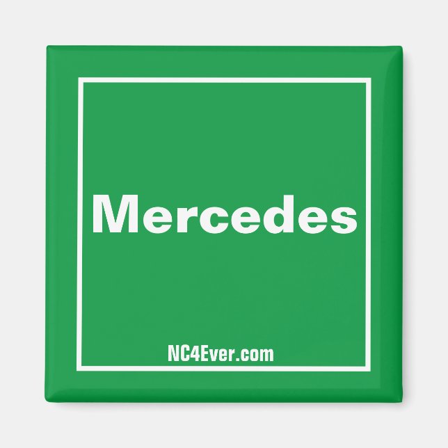 Mercedes magnet (Front)