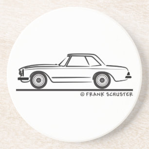 Mercedes SL Pagoda Hardtop Coaster