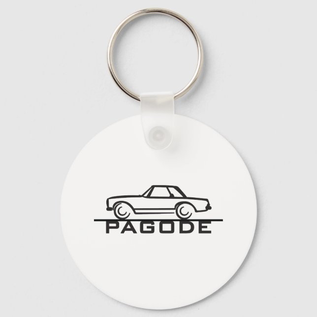 Mercedes SL Pagode Type 113 Key Ring (Front)