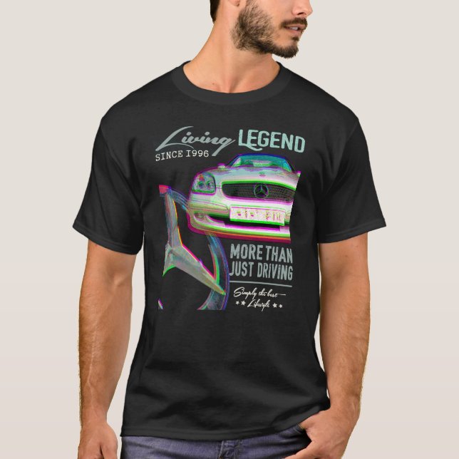 Mercedes SLK - Living Legend. More than just drivi T-Shirt (Front)