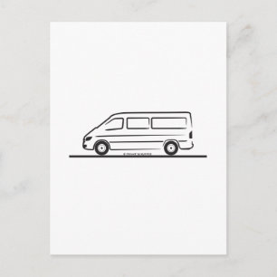 Mercedes Sprinter Postcard