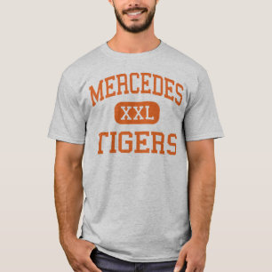 Mercedes - Tigers - High School - Mercedes Texas T-Shirt
