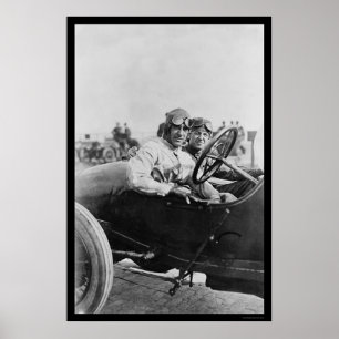 Mercer Auto Race Drivers 1916 Poster