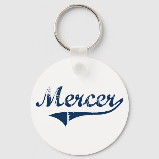Mercer Pennsylvania Classic Design Key Ring (Front)