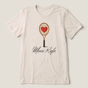 Merci Rafa - Vintage Tennis Tribute Tri-Blend Shirt