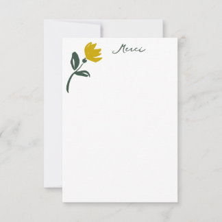 Merci Thank You Note Card