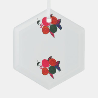 Merciful Flowers Glass Tree Decoration