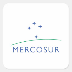 Mercosur Square Sticker