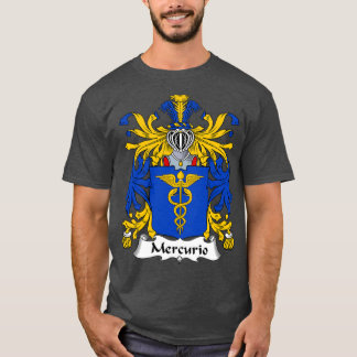 Mercurio Coat of Arms Family Crest  T-Shirt