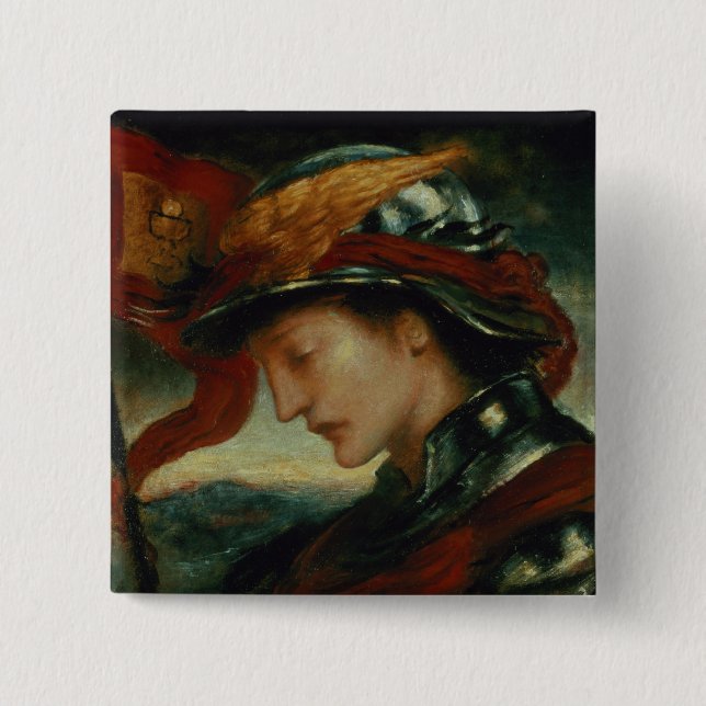 Mercury 2 15 cm square badge (Front)